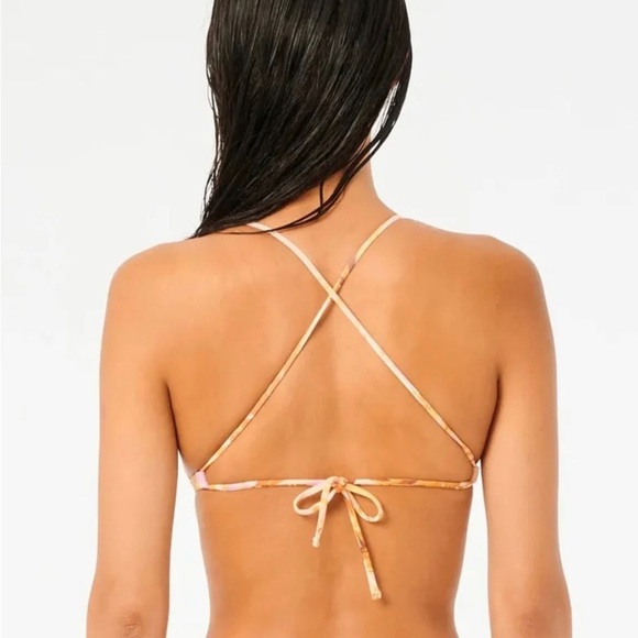 ☀️RIP CURL☀️ SUNDAY SWELL TRI SUNDAY SWELL HIPSTER CHEEKY BIKINI SET - Picture 8 of 14